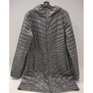 The North Face Gray Hooded Thermoball Coat Women's Size Large